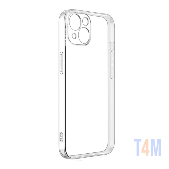 Capa de Silicone Macio para Apple iPhone 13 Mini Transparente